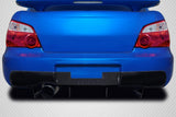 Extreme Dimensions Carbon Creations MTS Rear Diffuser - 3 Piece - 2002-2007 WRX STI