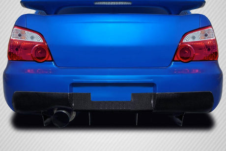 Extreme Dimensions Carbon Creations MTS Rear Diffuser - 3 Piece - 2002-2007 WRX STI