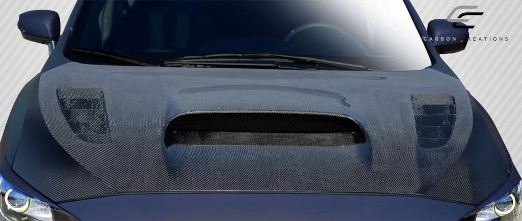 Extreme Dimensions Carbon Creations NBR Concept Hood - 1 Piece - 2015-2021 WRX