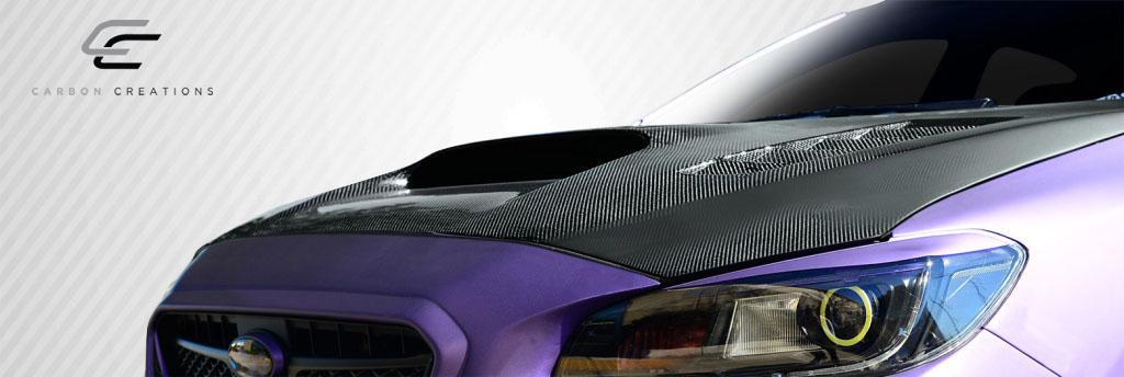 Extreme Dimensions Carbon Creations NBR Concept Hood - 1 Piece - 2015-2021 WRX