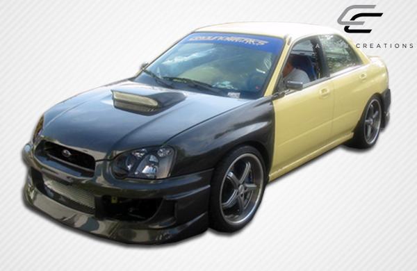 Extreme Dimensions Carbon Creations OEM Look Fenders - 2 Piece - 2004-2005 WRX STI