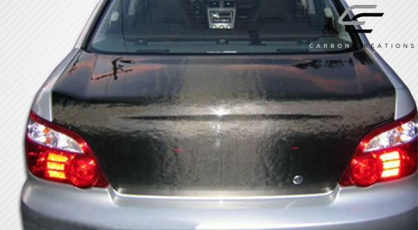 Extreme Dimensions Carbon Creations OEM Look Trunk - 1 Piece - 2002-2007 WRX STI