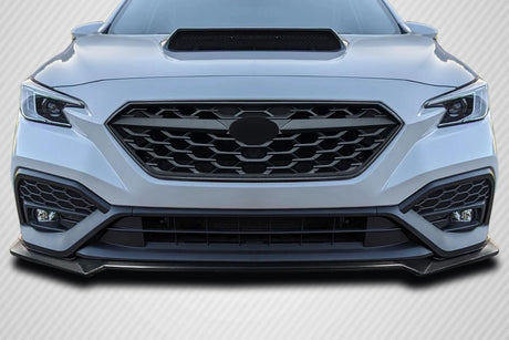 Extreme Dimensions Carbon Creations STI Look Front Lip Spoiler Air Dam - 1 Piece - 2022-2023 WRX