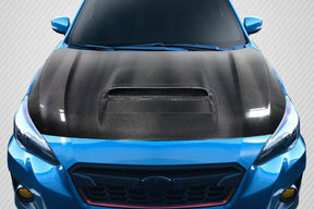 Extreme Dimensions Carbon Creations STI Look Hood - 1 Piece - 2018-2023 Crosstrek