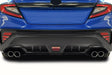 Extreme Dimensions Carbon Creations STI Look Rear Diffuser - 1 Piece - 2022-2023 WRX