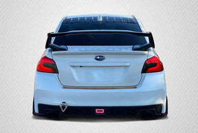Extreme Dimensions Carbon Creations STI Look Trunk Lid Spoiler Wing - 1 Piece - 2008-2011 Impreza / WRX STI