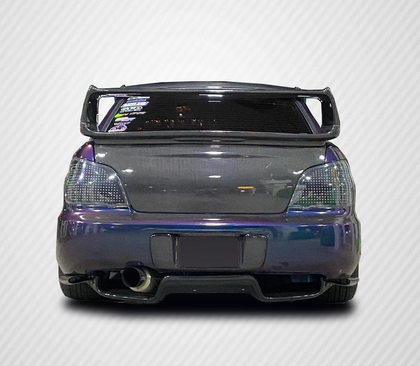 Extreme Dimensions Carbon Creations STI Look Wing Trunk Lid Spoiler - 1 Piece - 2002-2007 WRX STI