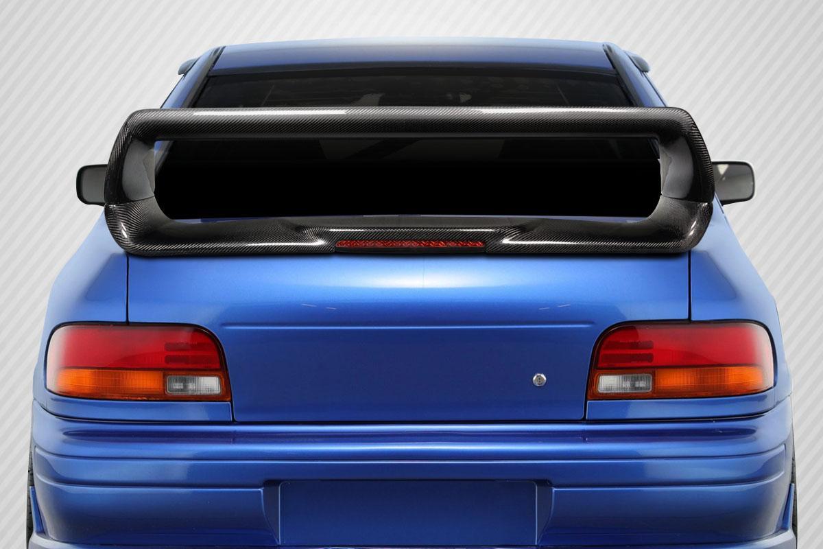 Extreme Dimensions Carbon Creations STI Version 6 Look Rear Wing Spoiler - 1 Piece - 1993-2001 Impreza