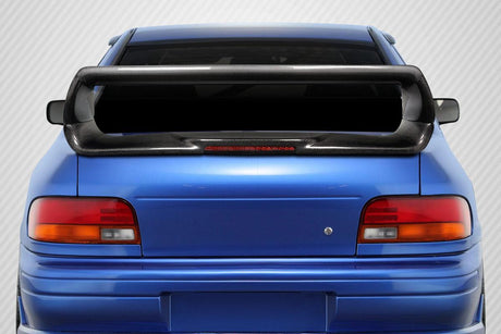 Extreme Dimensions Carbon Creations STI Version 6 Look Rear Wing Spoiler - 1 Piece - 1993-2001 Impreza