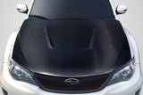 Extreme Dimensions Carbon Creations Vortex Hood - 1 Piece - 2008-2011 WRX STI