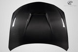 Extreme Dimensions Carbon Creations Vortex Hood - 1 Piece - 2008-2011 WRX STI