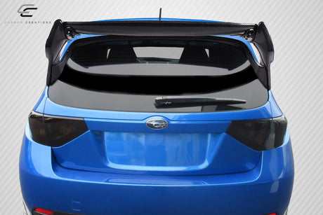Extreme Dimensions Carbon Creations VR-S Wing Trunk Lid Spoiler - 4 Piece - 2008-2014 Impreza / WRX STI