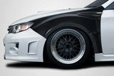 Extreme Dimensions Carbon Creations VRS 8MM Front Fenders - 2 Piece - 2008-2014 WRX STI