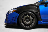 Extreme Dimensions Carbon Creations VRS Front Fenders - 2 Piece - 2015-2021 WRX STI