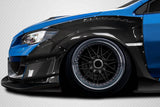 Extreme Dimensions Carbon Creations VRS Wide Body Front Fenders - 8 Piece - 2015-2021 WRX STI
