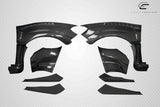 Extreme Dimensions Carbon Creations VRS Wide Body Front Fenders - 8 Piece - 2015-2021 WRX STI