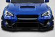 Extreme Dimensions Carbon Creations VRS Wide Body Front Lip Under Spoiler - 1 Piece ( fits VRS bumper only ) - 2015-2021 WRX STI