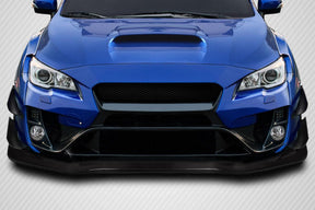Extreme Dimensions Carbon Creations VRS Wide Body Front Lip Under Spoiler - 1 Piece ( fits VRS bumper only ) - 2015-2021 WRX STI