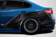 Extreme Dimensions Carbon Creations VRS Wide Body Rear Fender Flares - 9 Piece - 2015-2021 WRX STI
