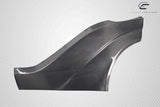 Extreme Dimensions Carbon Creations VRS Wide Body Rear Fender Flares - 9 Piece - 2015-2021 WRX STI