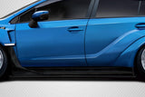 Extreme Dimensions Carbon Creations VRS Wide Body Side Skirt Rocker Panels - 6 Piece - 2015-2021 WRX STI