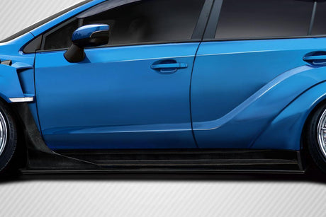 Extreme Dimensions Carbon Creations VRS Wide Body Side Skirt Rocker Panels - 6 Piece - 2015-2021 WRX STI