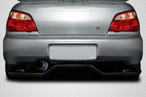 Extreme Dimensions Carbon Creations VTX Rear Diffuser - 1 Piece - 2002-2007 WRX STI