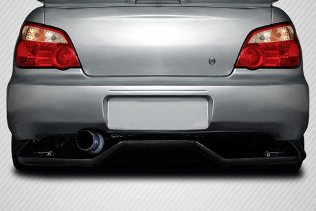 Extreme Dimensions Carbon Creations VTX Rear Diffuser - 1 Piece - 2002-2007 WRX STI