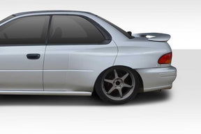 Extreme Dimensions Duraflex 22B Look Rear Fender Flares - 5 Piece - 1993-2001 Impreza