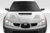 Extreme Dimensions Duraflex C-1 Hood - 1 Piece - 2006-2007 WRX STI