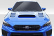 Extreme Dimensions Duraflex C-1 Hood - 1 Piece - 2015-2021 WRX