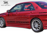 Extreme Dimensions Duraflex C-1 Side Skirts Rocker Panels - 2 Piece - 2002-2007 WRX STI