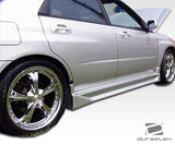 Extreme Dimensions Duraflex C-1 Side Skirts Rocker Panels - 2 Piece - 2002-2007 WRX STI