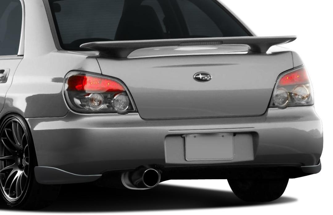 Extreme Dimensions Duraflex C-Speed 2 Rear Add Ons Spat Bumper Extensions - 2 Piece - 2004-2007 WRX STI