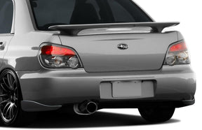 Extreme Dimensions Duraflex C-Speed 2 Rear Add Ons Spat Bumper Extensions - 2 Piece - 2004-2007 WRX STI