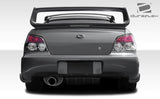 Extreme Dimensions Duraflex C-Speed 2 Rear Add Ons Spat Bumper Extensions - 2 Piece - 2004-2007 WRX STI