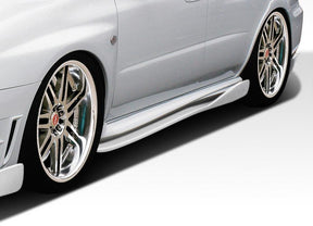 Extreme Dimensions Duraflex C-Speed 2 Side Skirts Rocker Panel Add Ons Spat Extensions - 2 Piece - 2002-2007 WRX STI