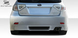 Extreme Dimensions Duraflex C-Speed 3 Rear Bumper Cover - 1 Piece - 2008-2011 Impreza / WRX