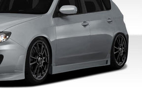 Extreme Dimensions Duraflex C-Speed 3 Side Skirts Rocker Panels - 2 Piece - 2008-2011 WRX