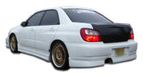 Extreme Dimensions Duraflex C-Speed Rear Lip Under Spoiler Air Dam - 1 Piece - 2002-2003 WRX