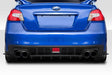 Extreme Dimensions Duraflex C-Speed Style Rear Diffuser - 1 Piece - 2015-2021 WRX STI
