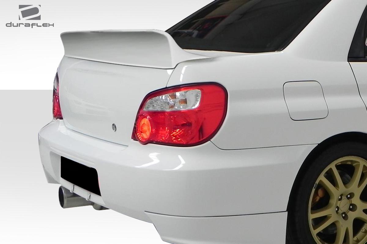 Extreme Dimensions Duraflex Downforce Rear Wing Spoiler - 1 Piece - 2002-2007 Impreza / WRX