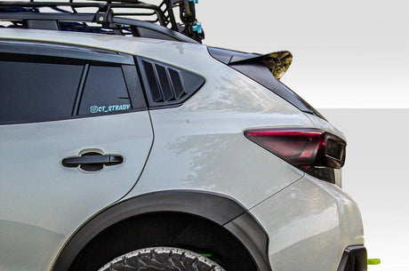 Extreme Dimensions Duraflex Fennec Outdoors Edition Rear Window Scoops - 2 Piece - 2018-2023 Crosstrek