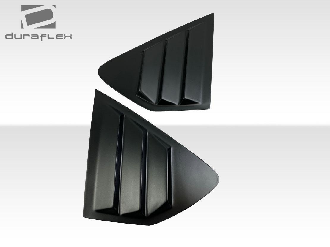 Extreme Dimensions Duraflex Fennec Outdoors Edition Rear Window Scoops - 2 Piece - 2018-2023 Crosstrek