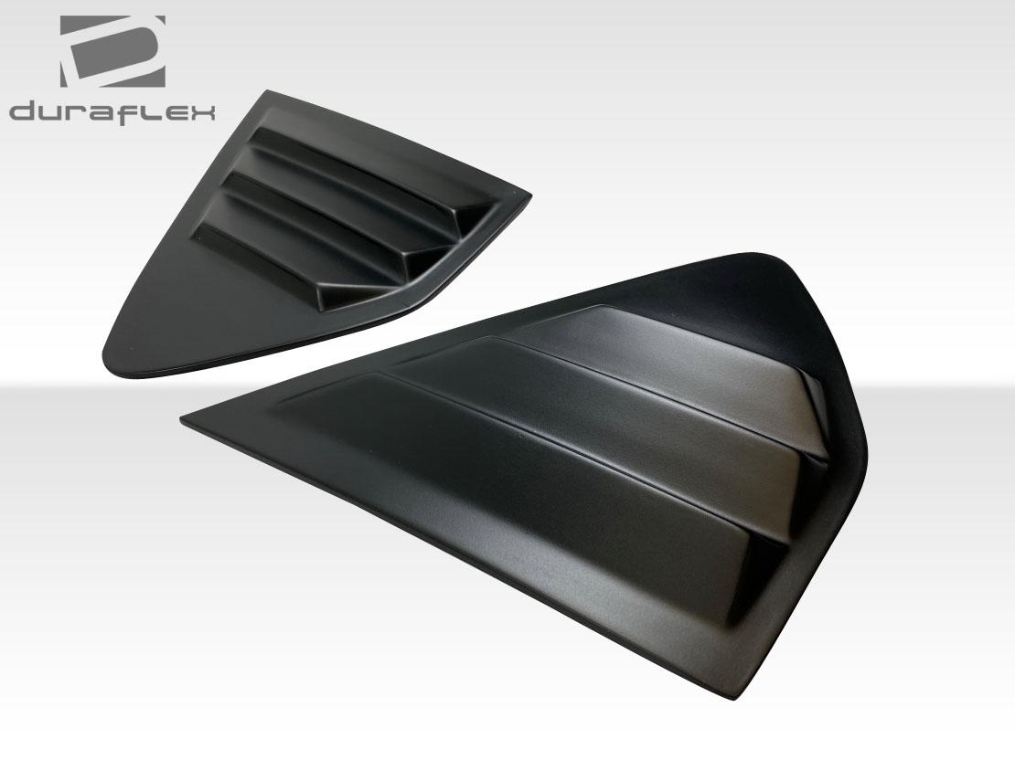 Extreme Dimensions Duraflex Fennec Outdoors Edition Rear Window Scoops - 2 Piece - 2018-2023 Crosstrek