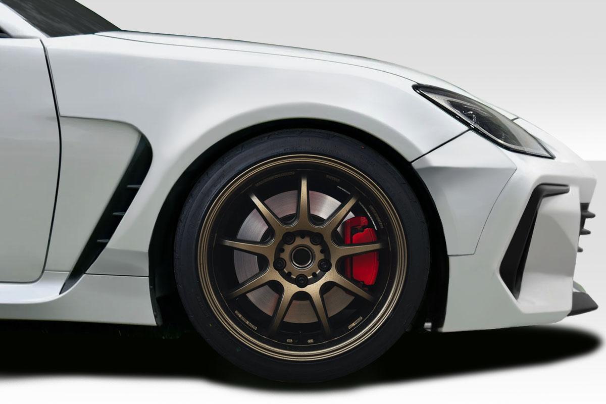 Extreme Dimensions Duraflex GT Competition Wide Body Front Fender Flares ( For use with oem front bumper) - 4 Pieces - 2022-2025 BRZ