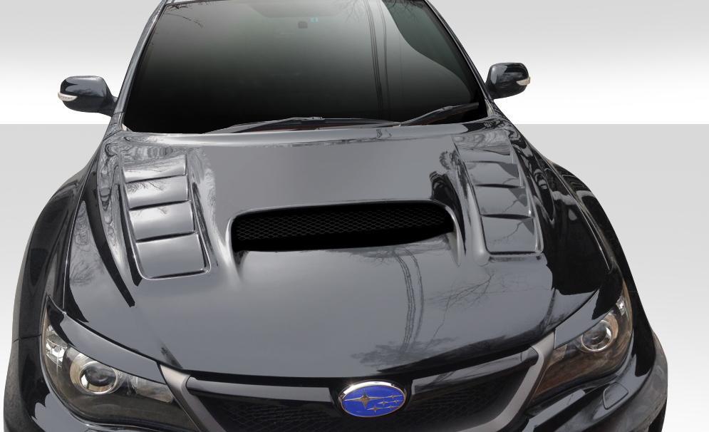 Extreme Dimensions Duraflex GT Concept Hood - 1 Piece - 2008-2014 WRX STI