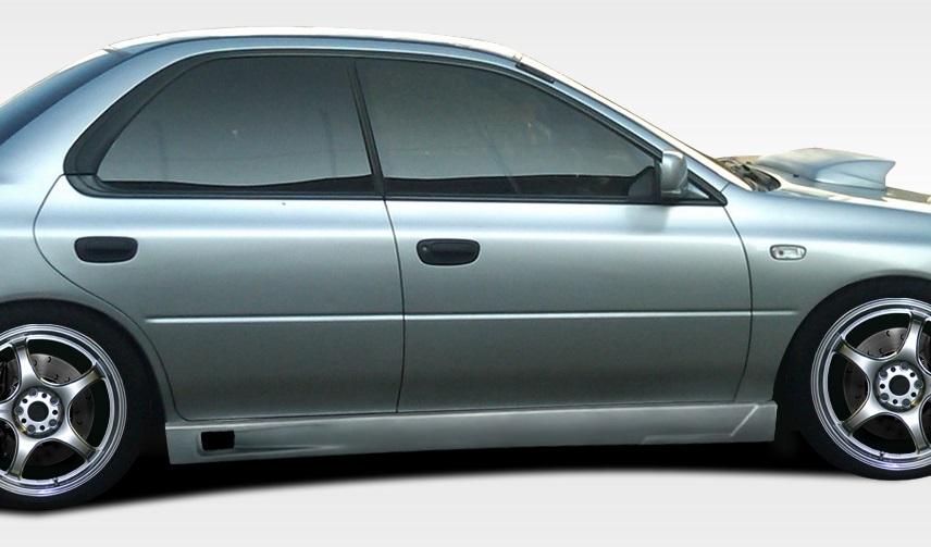 Extreme Dimensions Duraflex I-Design 2 Wide Body Side Skirts Rocker Panels - 2 Piece - 1993-2001 Impreza