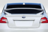 Extreme Dimensions Duraflex Low Pro Rear Wing Spoiler - 1 Piece - 2015-2021 WRX STI