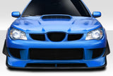 Extreme Dimensions Duraflex M-1 Sport Front Bumper Cover - 4 Piece ( Includes Canards) - 2006-2007 WRX STI